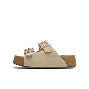 Teenmix Тихие противоскользящие износостойкие шлепанцы женские светло-розовые, цвет Light Pink