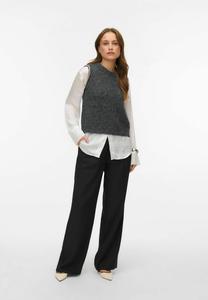 Джемпер Vero Moda Jumper, Dark Grey Melange/Mottled Dark Grey