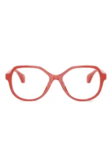 Геометрические очки A03511M Alain Mikli, красный