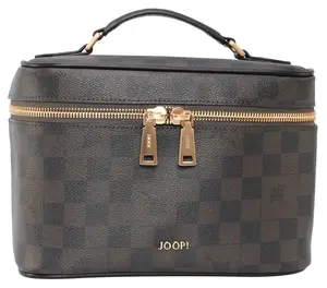 JOOP! Косметичка "cortina piazzaflorawashbag mhz", с внутренним отделением на молнии, коричневый