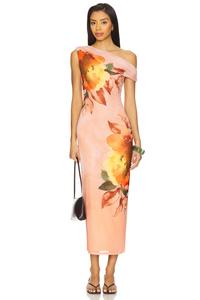 Платье Holden Afrm, snake bloom