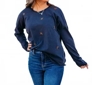 Вязаный топ с V-образным вырезом, украшенный бисером, в винтажном стиле, угольно-серый цвет Charlie B