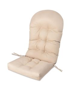 Подушка для садового кресла Адирондак с высокой спинкой, устойчивая к выцветанию, 5 дюймов Costway, белый