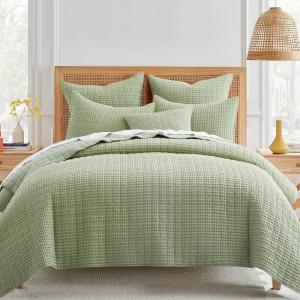 Набор вафельных одеял Levtex Home Mills, цвет Sage Green