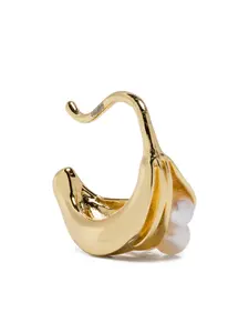 Серьги-кольца с пресноводным жемчугом X Quentin Jones Ryenn's Eyes, золотой