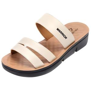 Шлепанцы женские бежевый Warrior