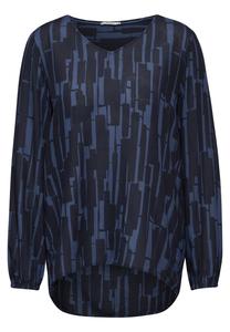 Блузка CECIL Blouse, цвет opal/dark blue