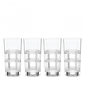 Бокалы для хайбола Reed & Barton Hudson, набор из 4 шт, белый