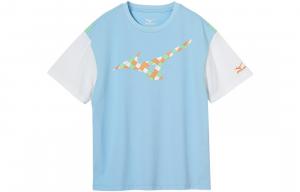 Детская футболка Mizuno, светло-голубой