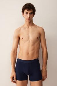 Упаковка из 5 трусов-боксеров средней длины с лайкрой H&M, синий