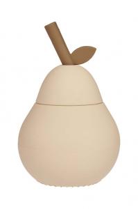 Чашка-груша с крышкой Oyoy, бежевый