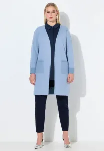 Кардиган с пайетками Ulla Popken, Pale Blue