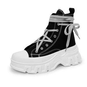 SLNU 3 Нескользящие и износостойкие высокие парусиновые туфли, увеличивающие рост, унисекс, черного и серого цвета