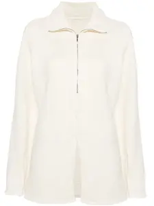 Джемпер с высоким воротником MAISON MARGIELA, белый