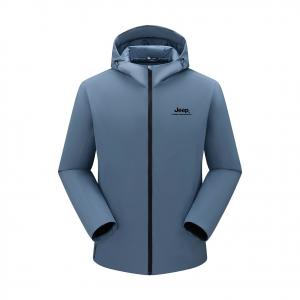 Пуховик Outdoor Casual Unisex Jeep, светло-синий[jeep high-end outdoor collection]