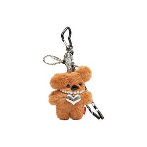 Miu Lining Miu Qi Pearl Puppy игрушка кукла плюшевый кулон, рождественская коробка 10см высота X3COMMUNE, коричневый