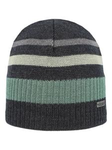 вязаная шапка серого цвета Eisglut
