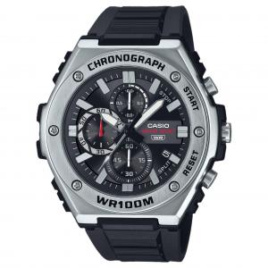 CASIO Часы Standard Series Quartz Movement Resin Strap Watch Men's Watch Black Dial, Black Dial