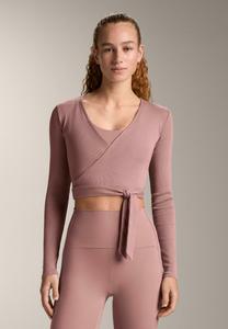 Топ OYSHO BLEND WRAP, Light Pink