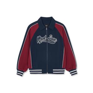 MLB Куртка Women's Navy Blue Lapel Moderate Others
