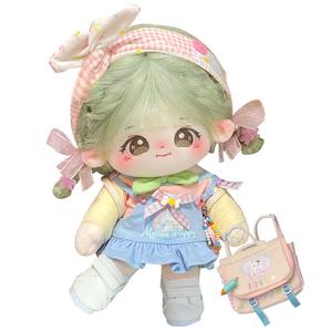 Плюшевая кукла Sweet Pea Bud Cotton с каркасом, высота 20 см, длина 220 мм COTTON PLANET