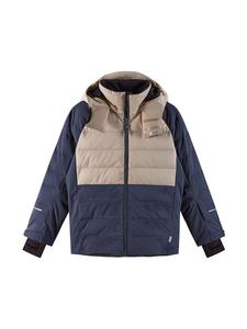 Зимняя куртка "Kuosku ski jacket" мягкого черного цвета Reima