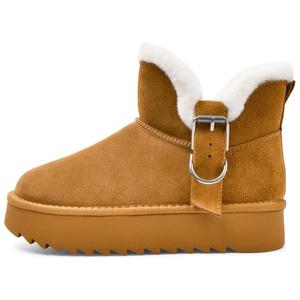 TOOMANYSHOES Женские зимние ботинки Frosting Supply 11,5 см, коричневые