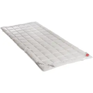 Наматрасник Pure Wool, исключительно воздухопроницаемый, размеры 90x200 см, 140x200 см и другие размеры Hefel, белый