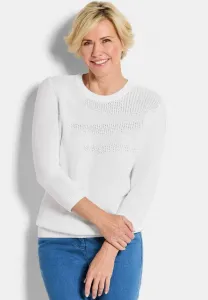 Свитер-Пуловер Goldner, Cream White