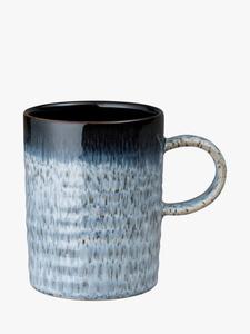 Halo Ridged керамическая кружка, 370 мл, черная Denby, ack