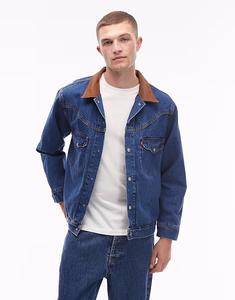 Куртка Western Shorthorn Denim Trucker Jacket, средняя степень стирки Levi'S
