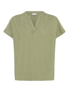Блузка milia с коротким рукавом-крылышком KAFFE, цвет Oil Green
