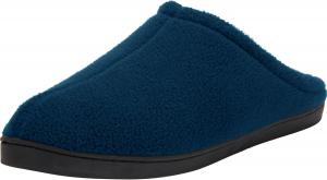 Мужские флисовые тапочки KingSize широкого размера, темно-синий