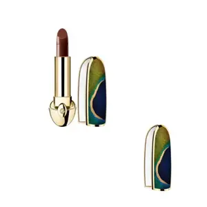 Натуральная стойкая мягкая помада JIAOLAN с павлиньим узором в ракушке, матовая, легко растушевывается GUERLAIN