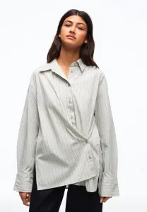 Блузка на пуговицах Bershka, Green