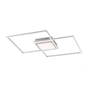 Светодиодный потолочный светильник selltec ASMIN, серебро - металл - 60 х 6 х 60 см