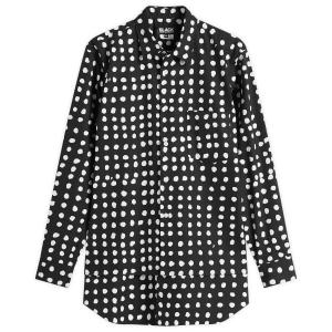 Рубашка в горошек от X Filip Pagowski Comme Des Garçons Black, черный
