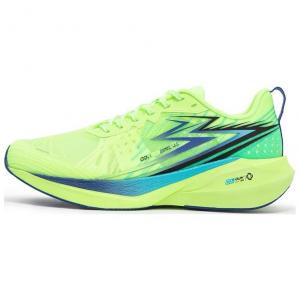 Кроссовки Shippuden CQT Series для бега для мужчин с низким верхом флуоресцентного ярко-зеленого/игрового синего цвета 361°
