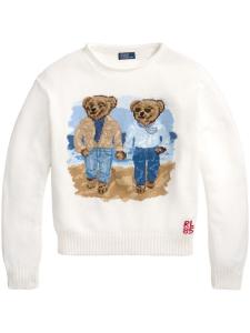 Джемпер Ralph & Ricky Bear Polo Ralph Lauren, белый