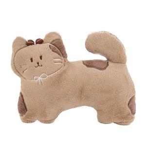 Плюшевая кукла Bowknot Cookie Cat высотой 45 см QIANXIONG, коричневый