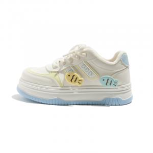 Низкие женские кроссовки BEIER, Beige Blue