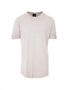 Футболка с круглым вырезом, окрашенная вручную Thom Krom, бежевый
