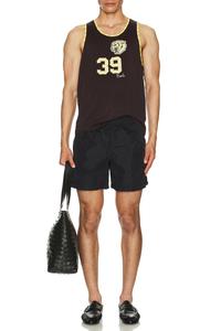 Bobcat Singlet Tank Топ Bode, Brown Black