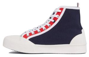 Женские высокие кеды из холста THOM BROWNE