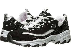 Кроссовки SKECHERS D'Lites - Biggest Fan, цвет Black/White