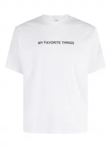 Футболка с графичным принтом Aspesi, белый