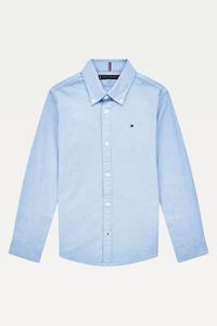 Оксфордская рубашка стрейч Tommy Hilfiger, синий
