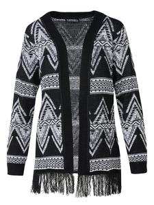 Вязаное пальто KOROSHI, черный