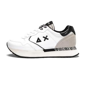 SUN68 Женские кеды низкие экрю, цвет Ecru