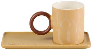 Кофейная кружка 350 мл Novel, светло-коричневый